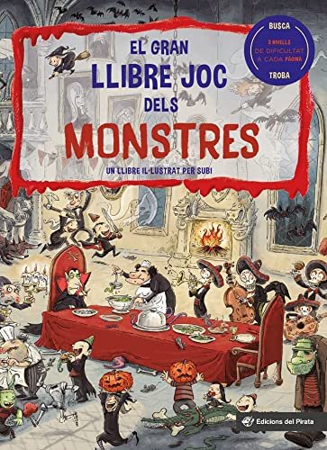 El gran llibre joc dels monstres: Un llibre amb 3 nivells de joc de 3 a 8 anys. Terrorífic!: 2 (Llibres joc)
