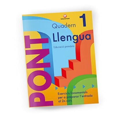 Quadern Pont Llengua 1. Exercicis per a passar a segon curs. Ed. Primària