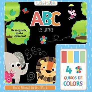 Llibre-pissarra. ABC: Les lletres (Catalá - A PARTIR DE 3 ANYS - LLIBRES DIDÀCTICS - Altres llibres)