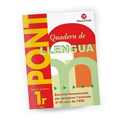 Quadern Pont ESO Llengua 1. Exercicis per a passar a segon curs. Ed. Secundària