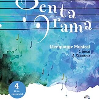 PENTAGRAMA LLENGUATGE MUSICAL | Vol. 4 Grau Elemental | Llibre en Català | Libro del alumno | Incluye CD | Con Cuaderno de ejercicios (Reg. B.3265) | Llenguatge Musical 4