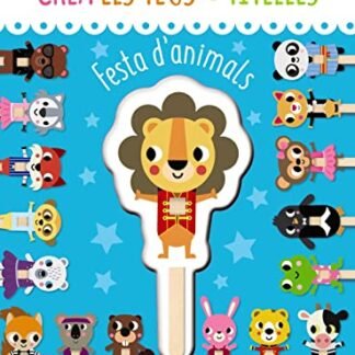 Crea els teus titelles. Festa d'animals (Catalá - A PARTIR DE 6 ANYS - MANIPULATIUS (LLIBRES PER TOCAR I JUGAR), POP-UPS - Altres llibres)