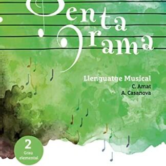 PENTAGRAMA LLENGUATGE MUSICAL | Vol. 2 Grau Elemental | Llibre en Català | Libro del alumno | Incluye CD | Con Cuaderno de ejercicios (Reg. B.3228) | Llenguatge Musical 2