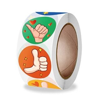 BJH 2000 Piezas Pegatinas de Recompensa Infantiles Motivadoras Stickers Etiquetas de incentivo de Recompensa de Jardín de Infantes, para Estudiantes