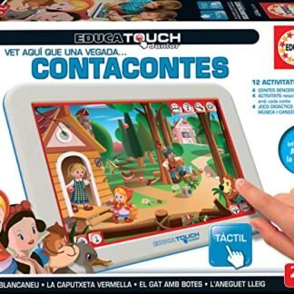 Educa - Touch Junior Contacontes en català | Inclou ELS següents contes: La Caputxeta Vermella, l'Aneguet lleig, El Gat amb Botes i la Blancaneu | A Partir de 2 anys (16205)