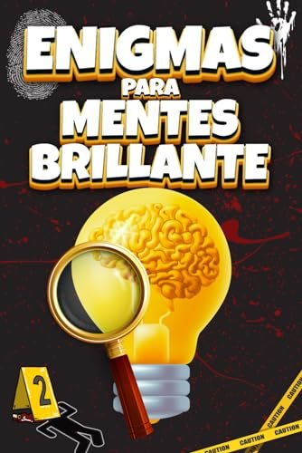 Enigmas para Mentes Brillantes: Acertijos y Crímenes Detectivescos para resolver mientras te "Relajas en el Baño" (+ Soluciones) | Regalo Perfecto - 12 a 99 Años