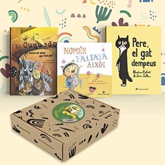 Contes infantils en català 3 anys: Lot de 3 llibres en tapa dura per a regalar a nens de 3 anys