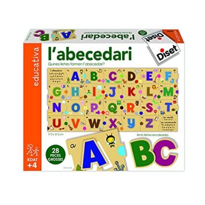 Diset - El Abecedario, Juego educativo para aprender las letras a partir de 3 años en catalán