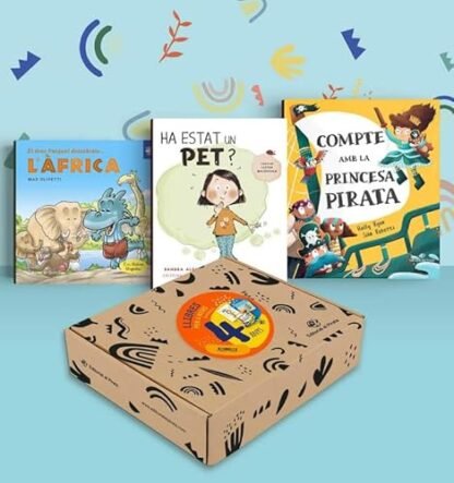 Llibres per a nens en català 4 anys: Lot de 3 llibres per a regalar a nens de 4 anys. (Llibres infantils en català)