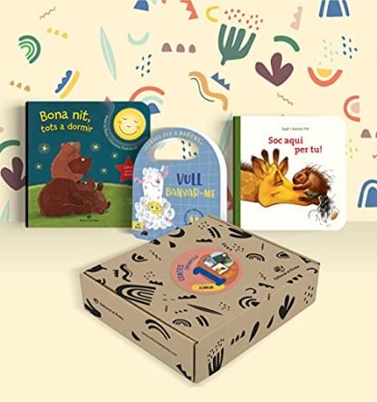 Contes infantils en català 1 any: Lot de 3 llibres diferents per a regalar a nens d'1 any