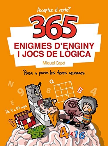 365 enigmes d'enginy i jocs de lògica: Enigmes i endevinalles per a nens i nenes (Catalan Edition)