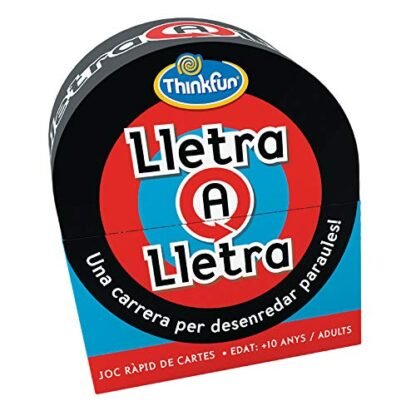 ThinkFun - Lletra a Lletra JOC de Taula Català | Juegos de Mesa Niños 10 Años o Más | Juego de Mesa 10 Años de 2 a 5 Jugadores | Regalo Niño y Niña | Juegos Cartas Niños