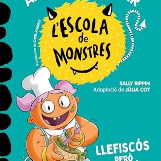 Aprendre a llegir a l'Escola de Monstres 14 - Llefiscós però deliciós: Amb lletra MAJÚSCULA (llibres per a nens a partir de 5 anys) (Catalan Edition)